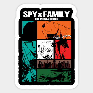 Anime Spy Fanart Sticker